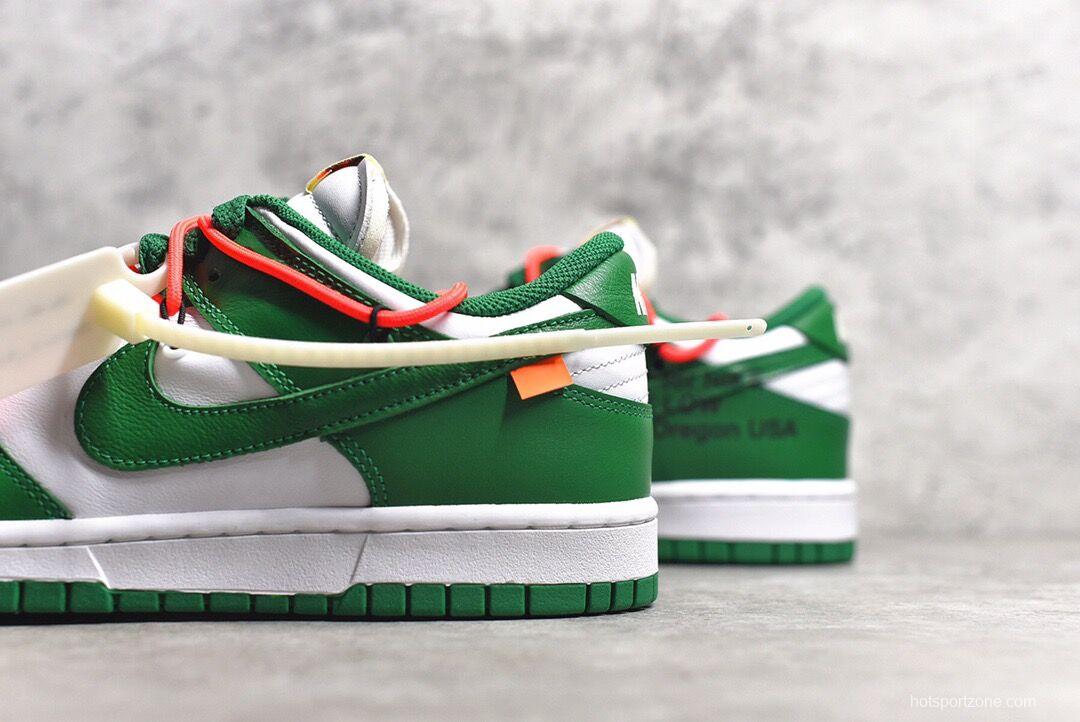OFF-White x Nike Dunk Low LTHR OW