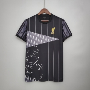 Retro Liverpool Champion Special Edition Black Soccer Jersey