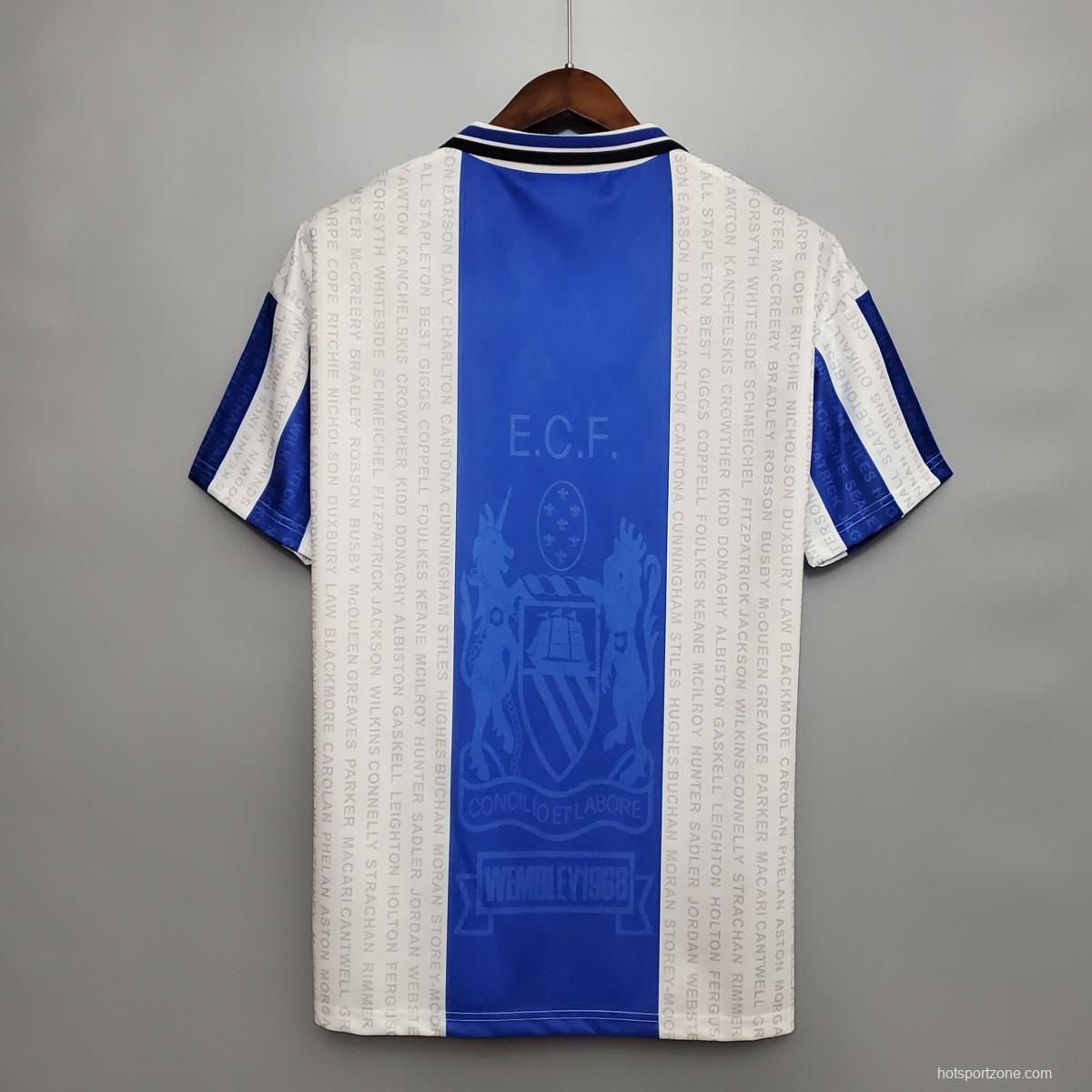 Retro 94/96 Manchester United away Soccer Jersey