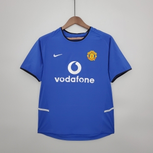 Retro Manchester United 02/04 away Soccer Jersey