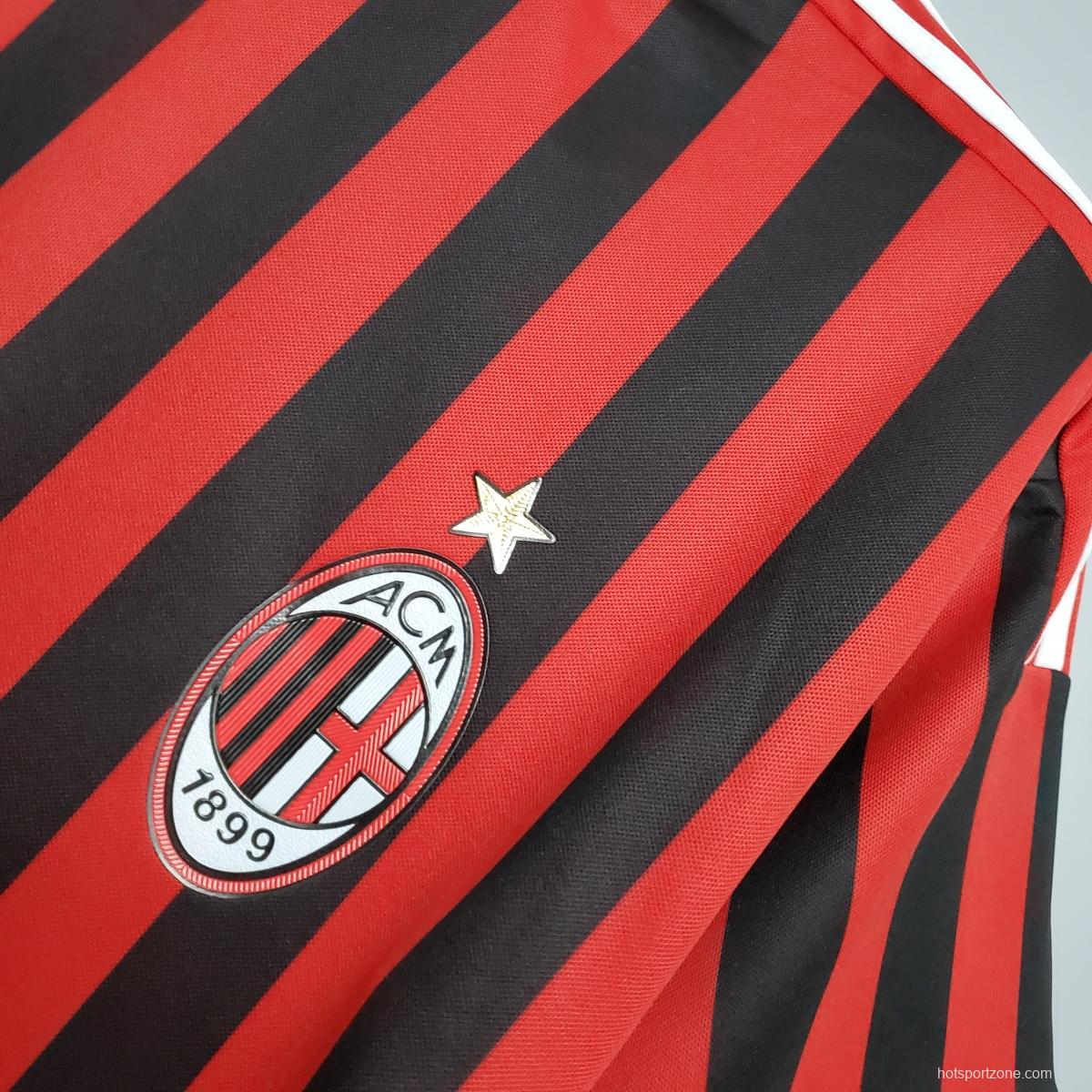 Retro 11/12 AC Milan home Soccer Jersey