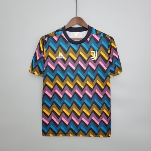 21/22 Juventus training suit color Soccer Jersey