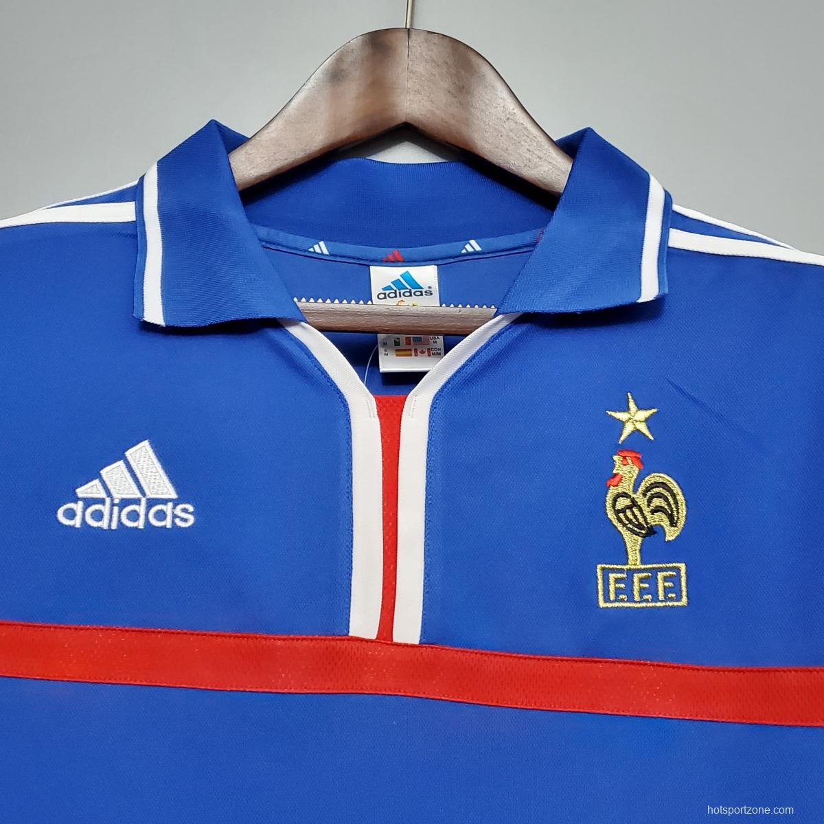 Retro France 2000 home Soccer Jersey