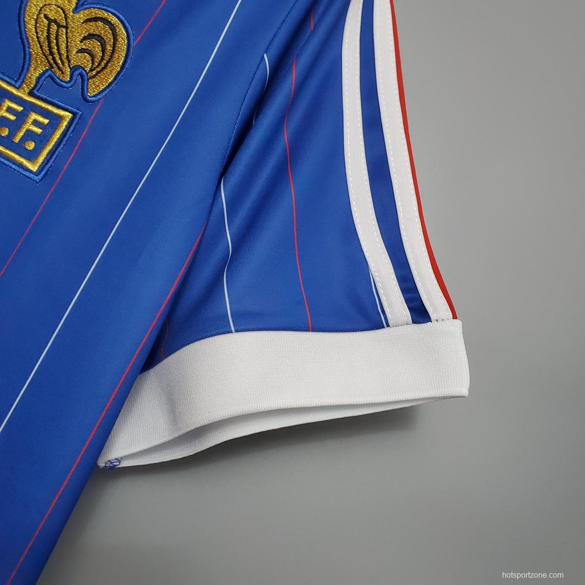 Retro France 1982 home Soccer Jersey