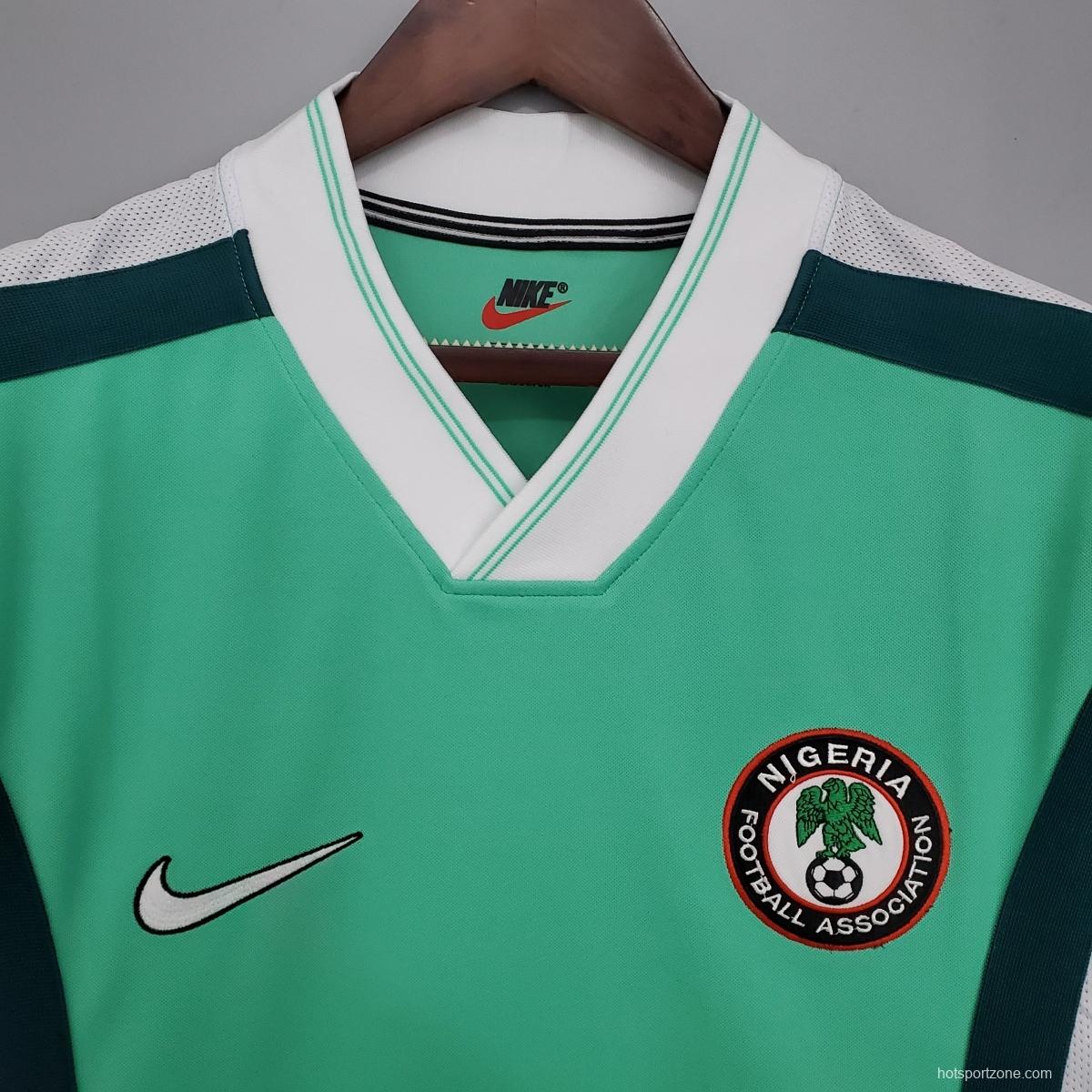 Retro Nigeria 1998 home Soccer Jersey
