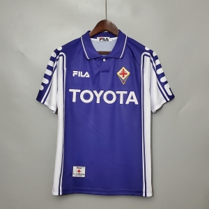 Retro 99/00 Fiorentina home Soccer Jersey