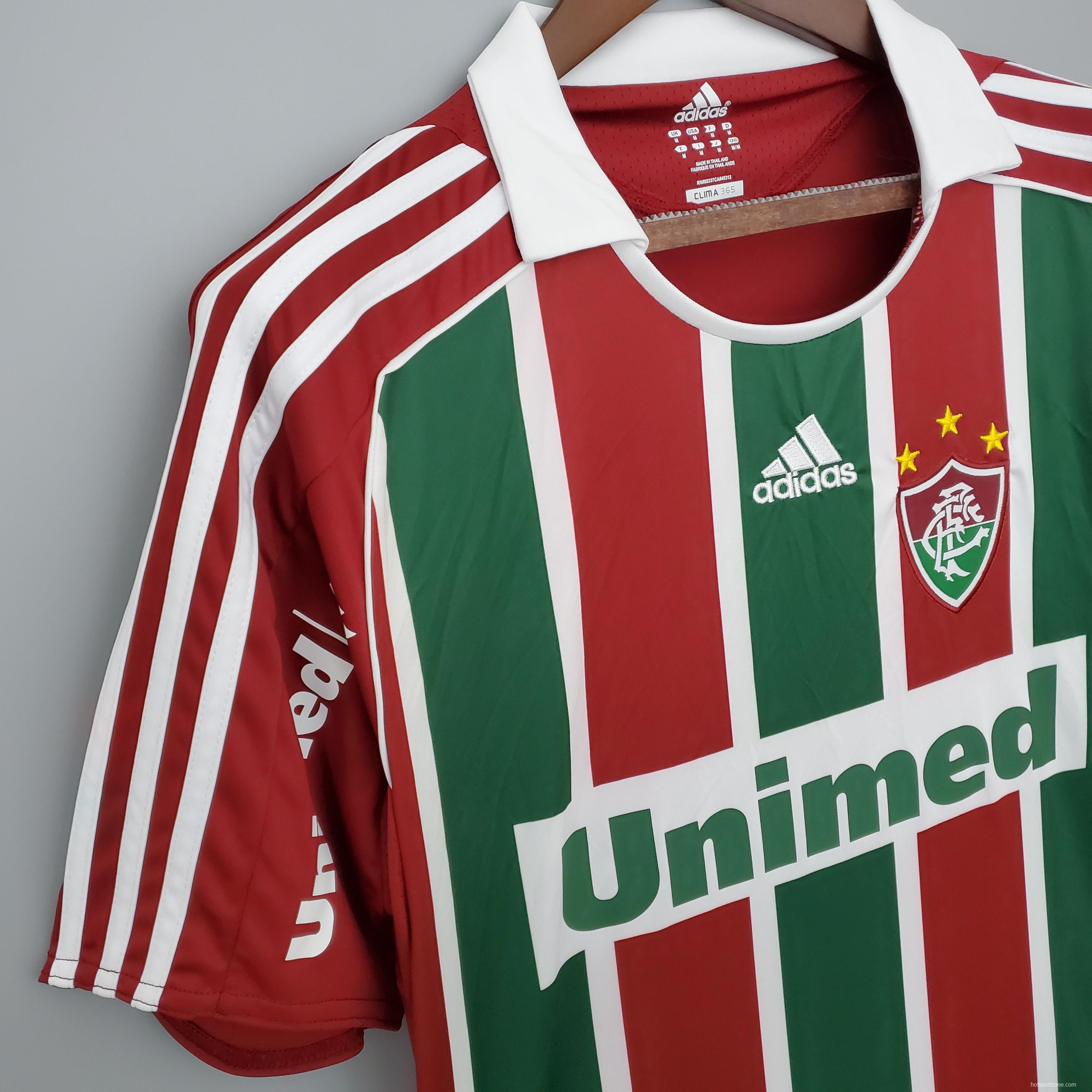Retro 08/09 Fluminense home Soccer Jersey