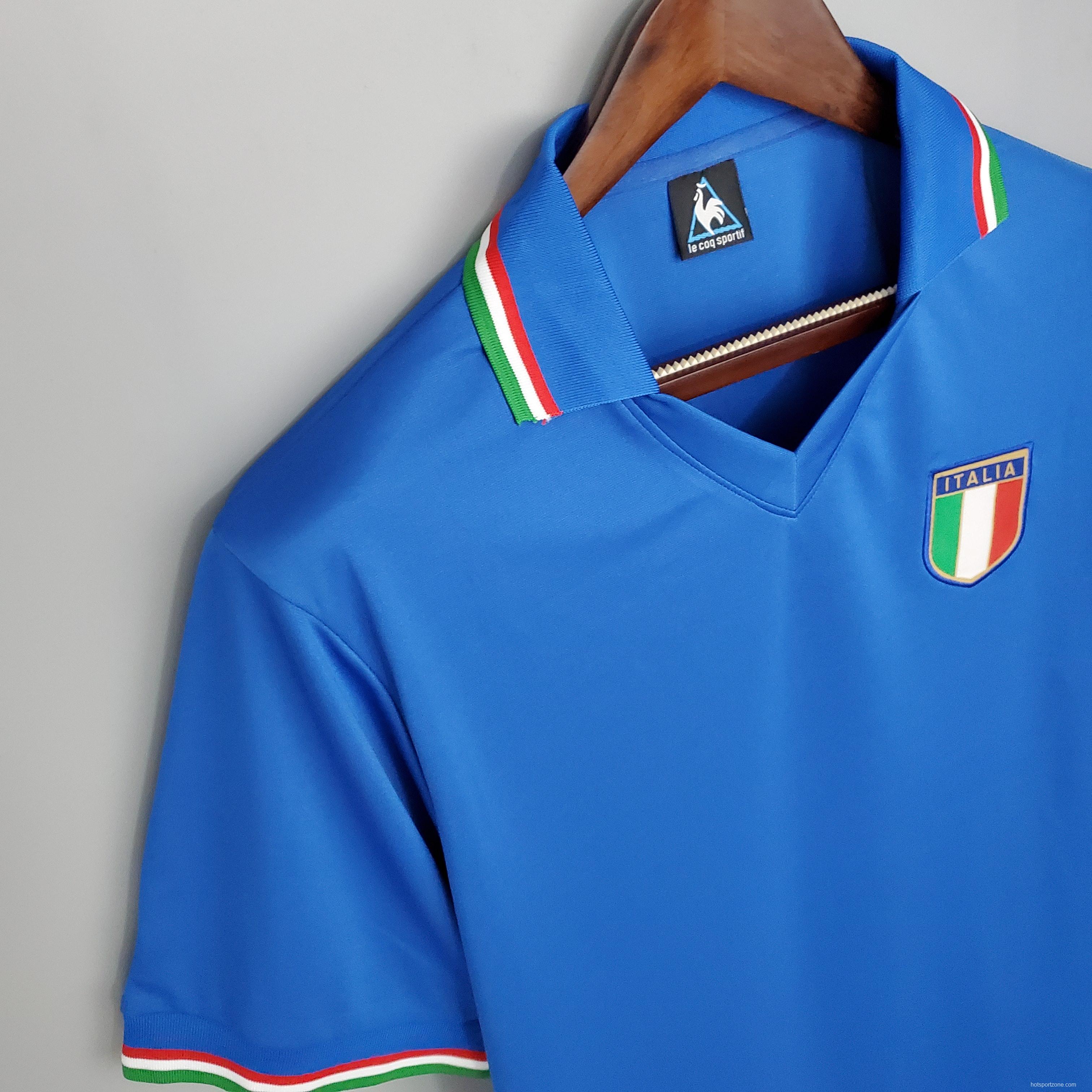 Retro Italy 1982 home Soccer Jersey