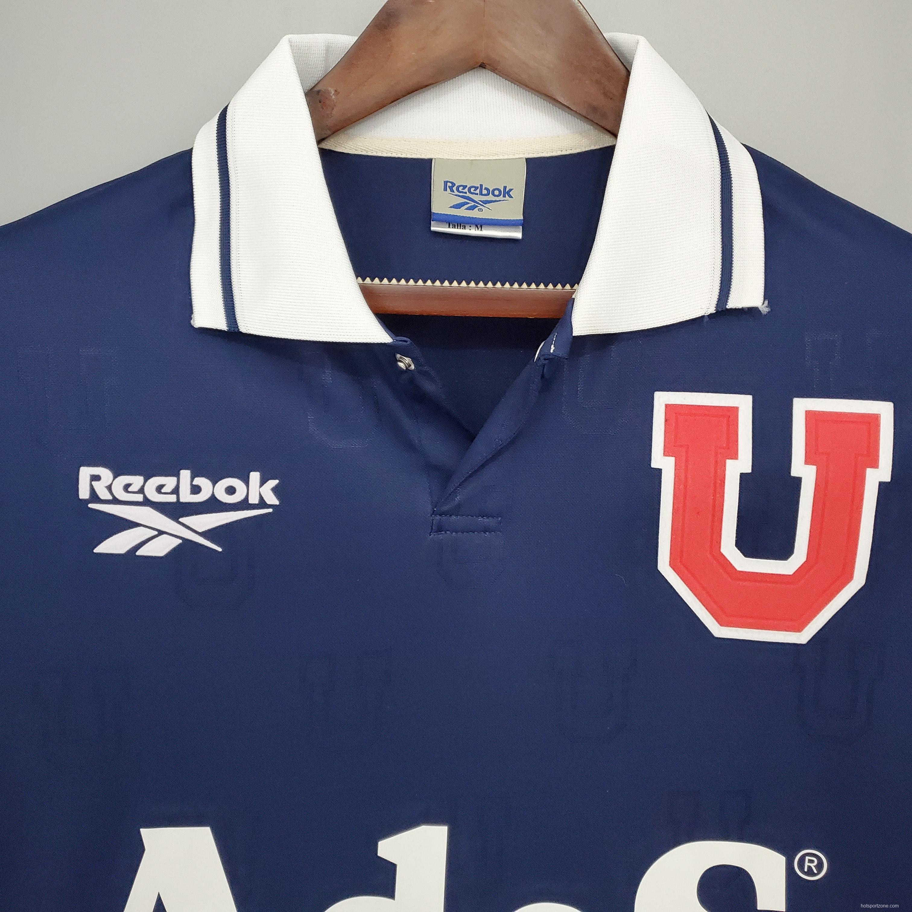 Retro 1998 University of Chile home Soccer Jersey