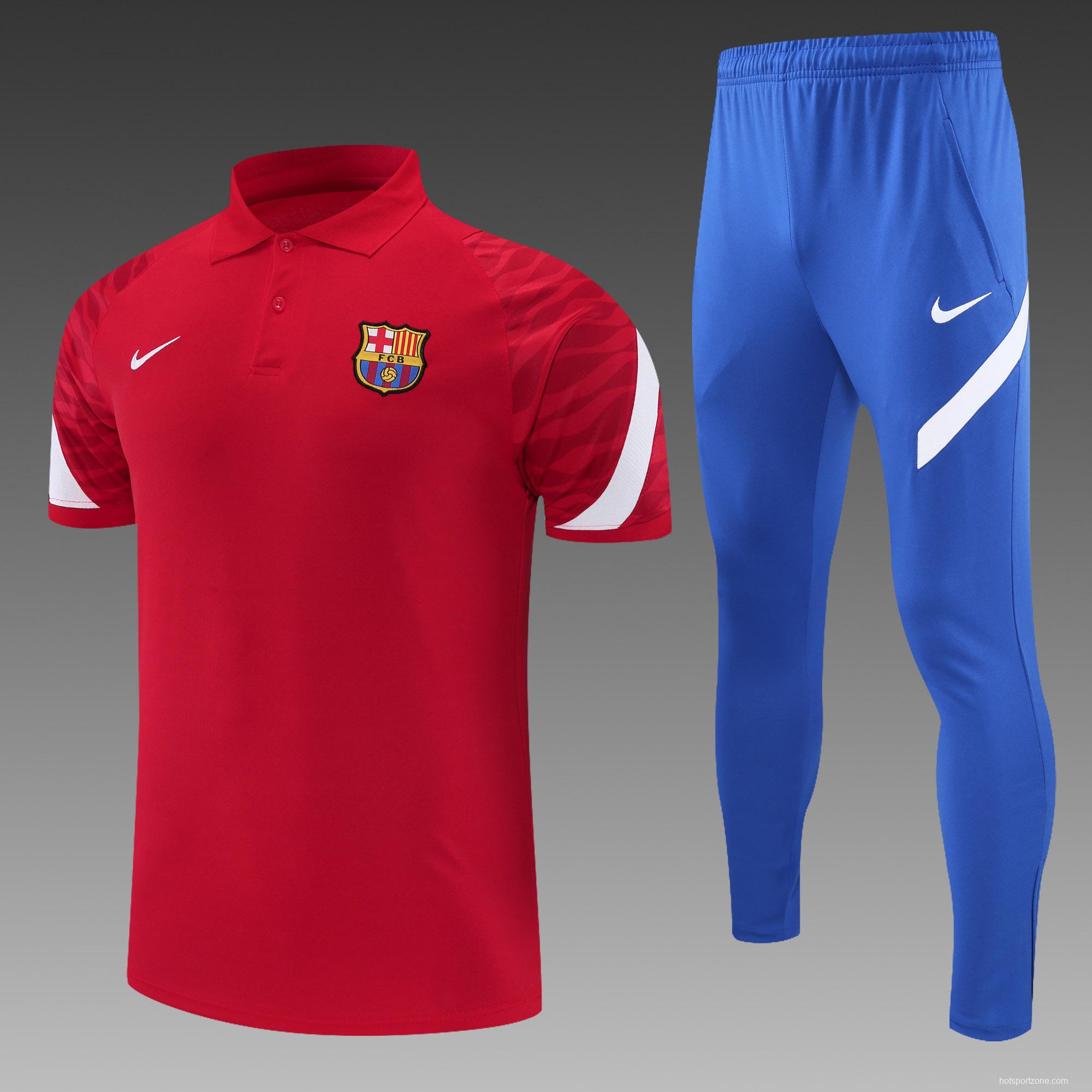 Barcelona POLO kit red blue (not supported to be sold separately)