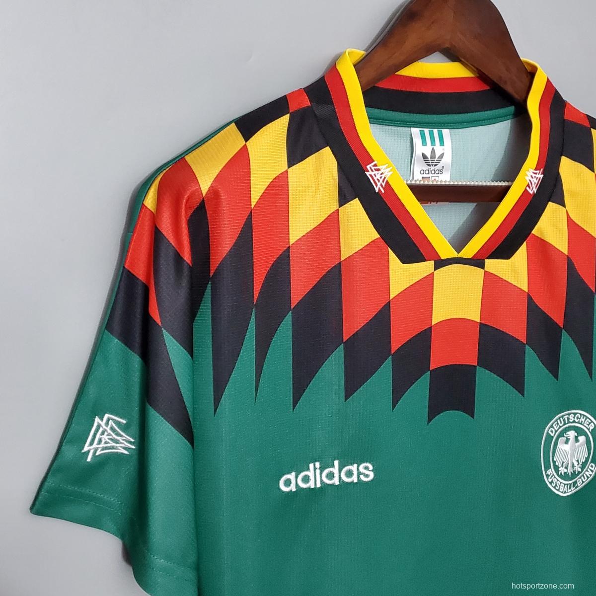 Retro 1994 Germany away Soccer Jersey
