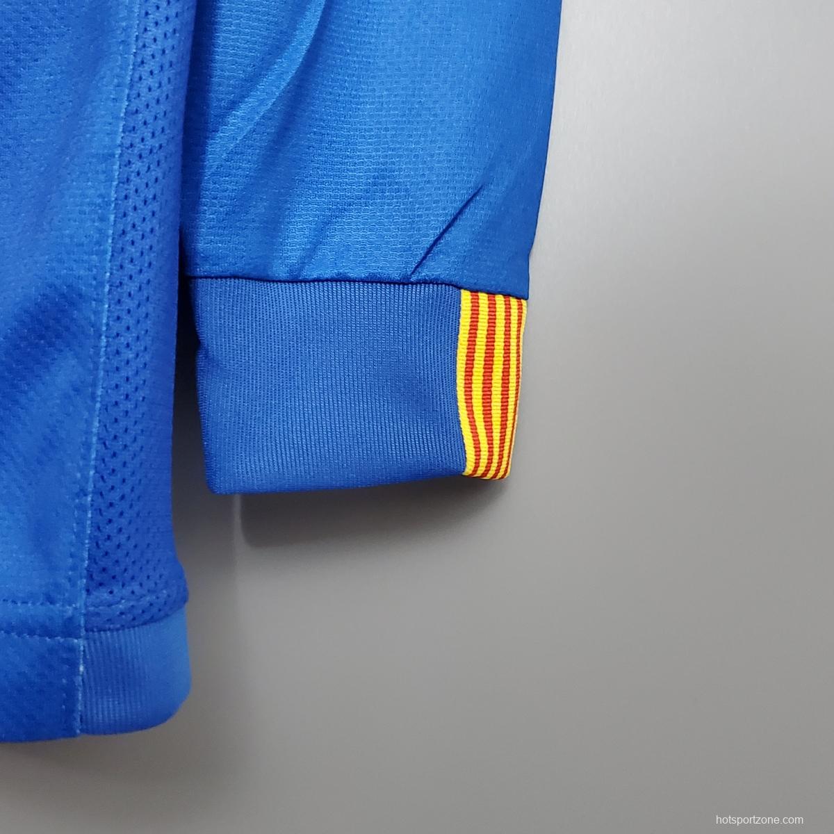 Retro Barcelona 06/07 Long sleeve home Soccer Jersey