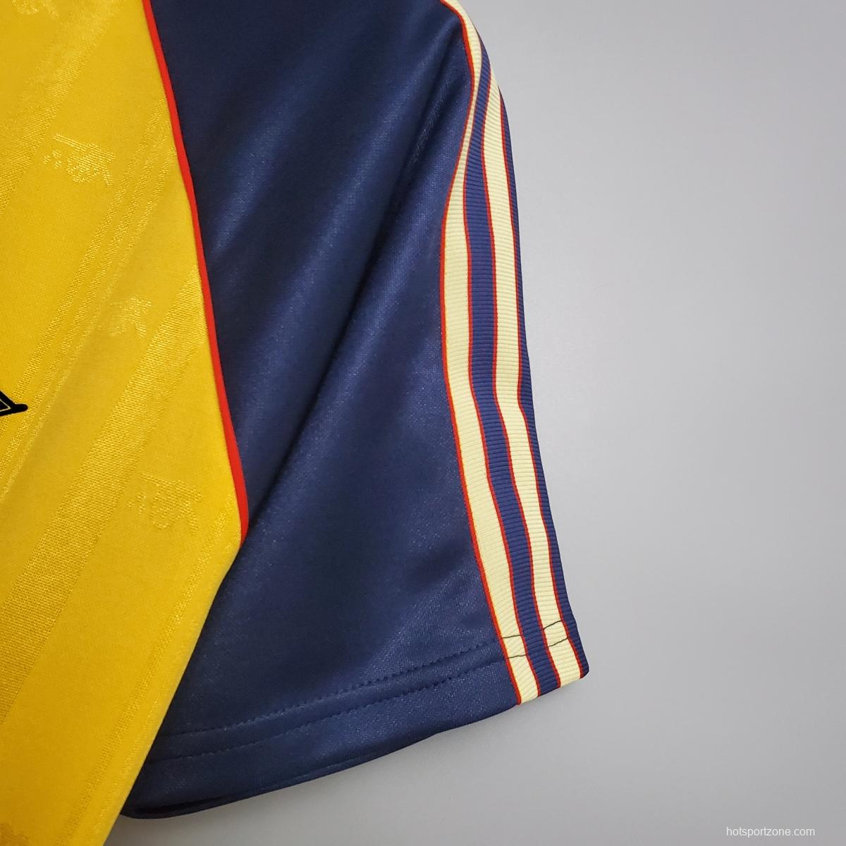 Retro 88/89 Arsenal AWAY Soccer Jersey