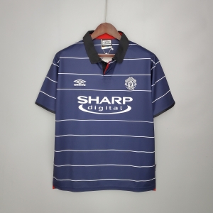 Retro Manchester United 99/00 away Soccer Jersey