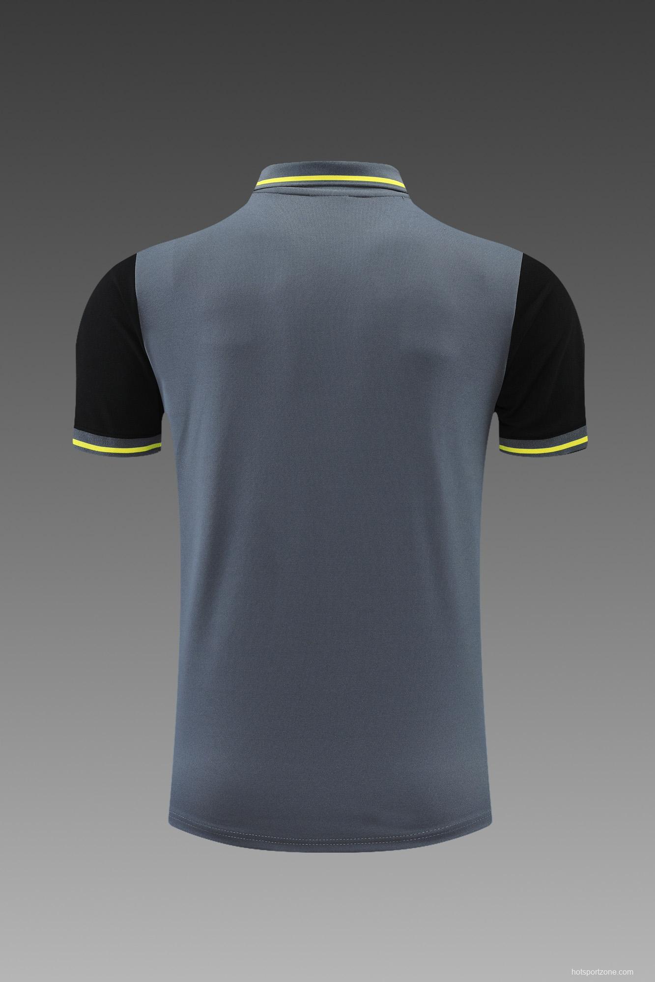 Borussia Dortmund POLO kit Grey Black (not supported to be sold separately)