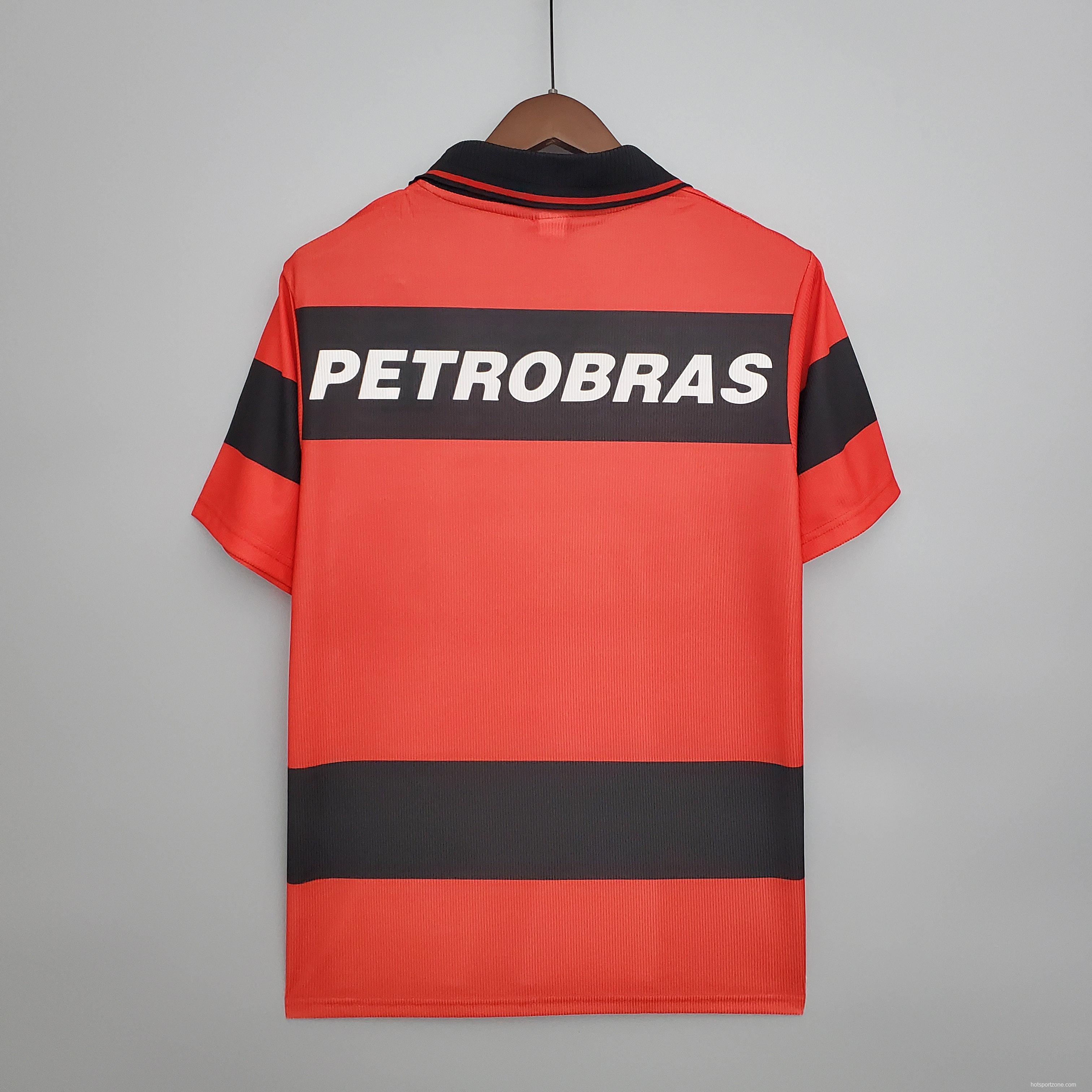 Retro 1999 Flamengo home Soccer Jersey
