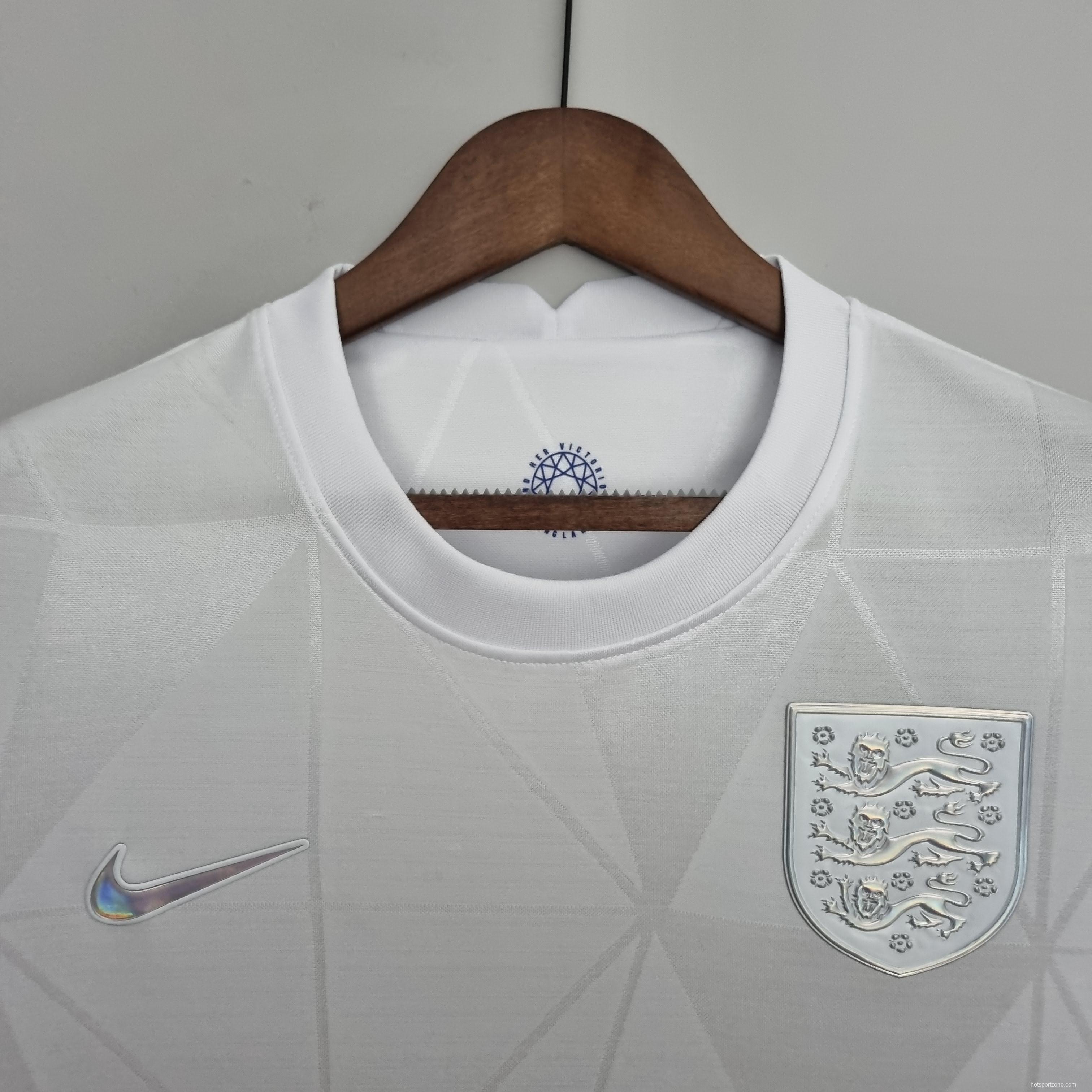 2022 England Home Soccer Jersey