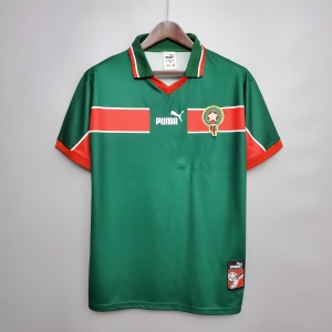 Retro 1998 Morocco home Soccer Jersey