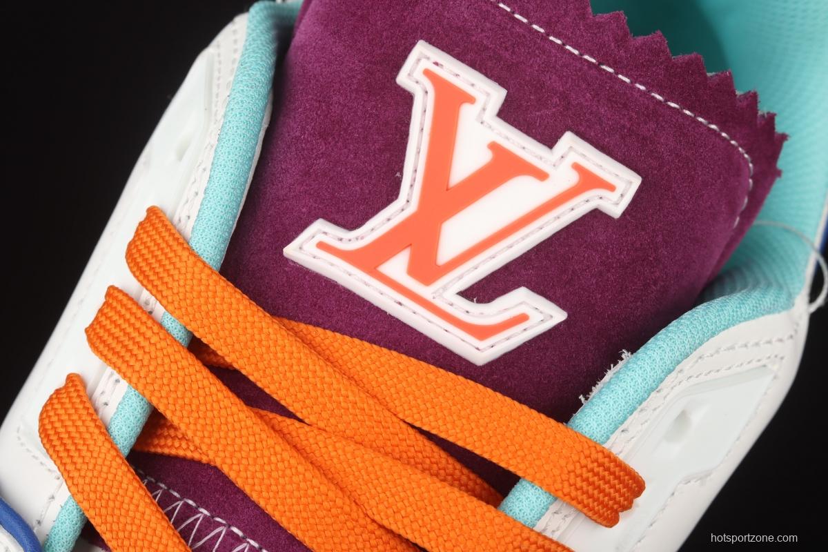 Authentic LV 2021s LV Trainer is limited to the latest color matching in autumn