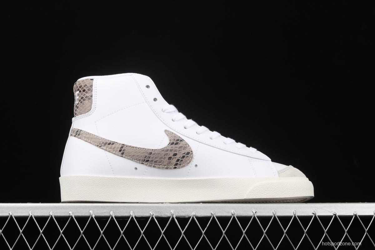 NIKE Blazer Mid'77 Vntg WE engraving classic leather face trailblazer CI1176-101,