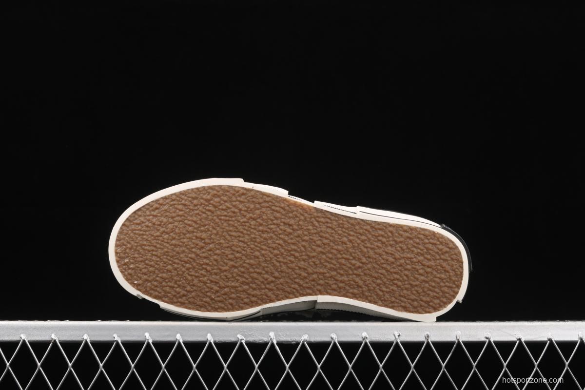 IMPACT x VESSEL G.O.P. LOW deconstructs overlapping thick-soled cork low-side high canvas vulcanized board shoes