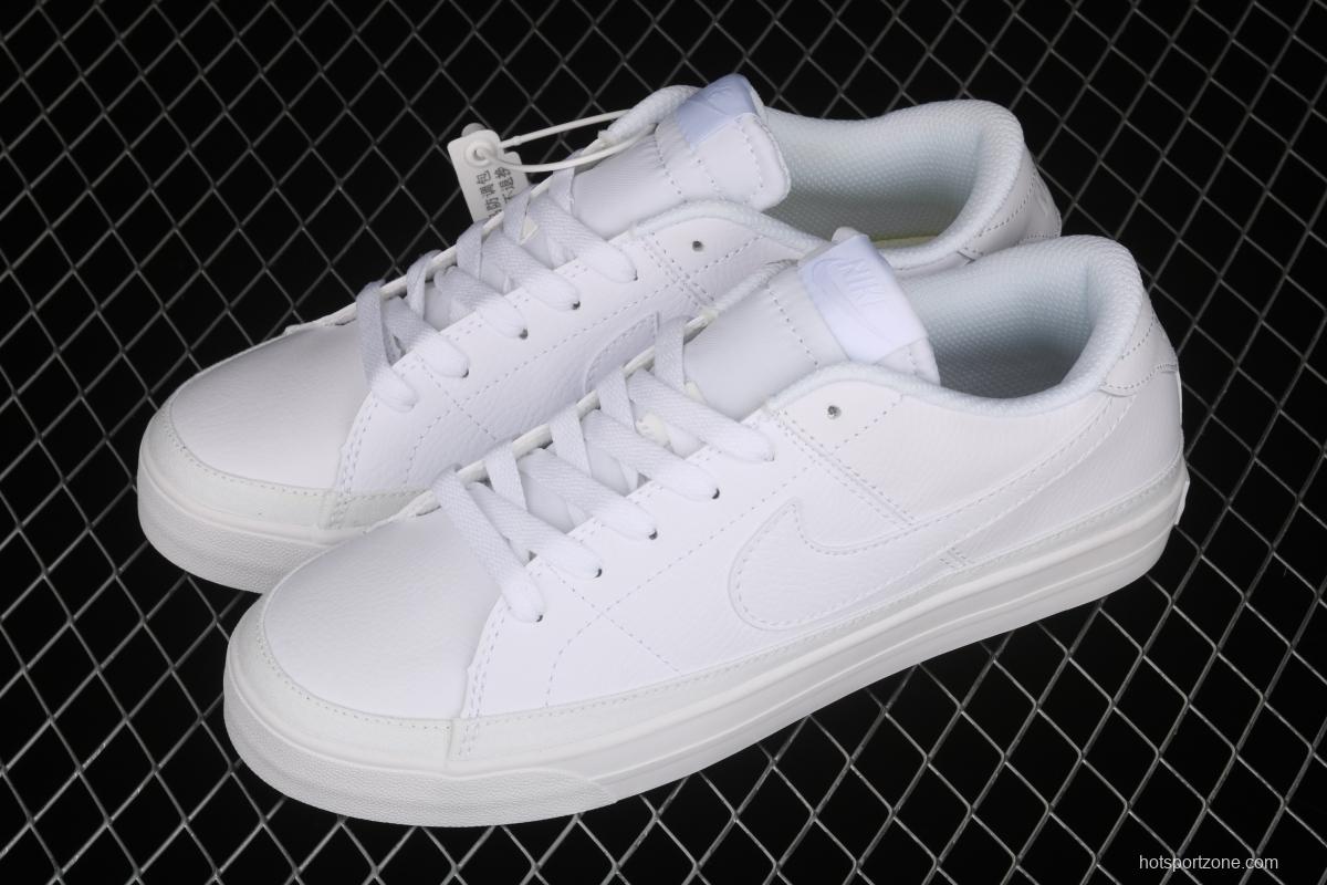 NIKE Court Legacy classic retro leather surface fashion street sports board shoes DA5380-104