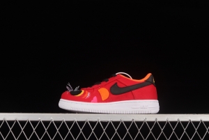 NIKE Air Force 1'07 TD New Year Tiger Canvas Size Kids DQ5072-601