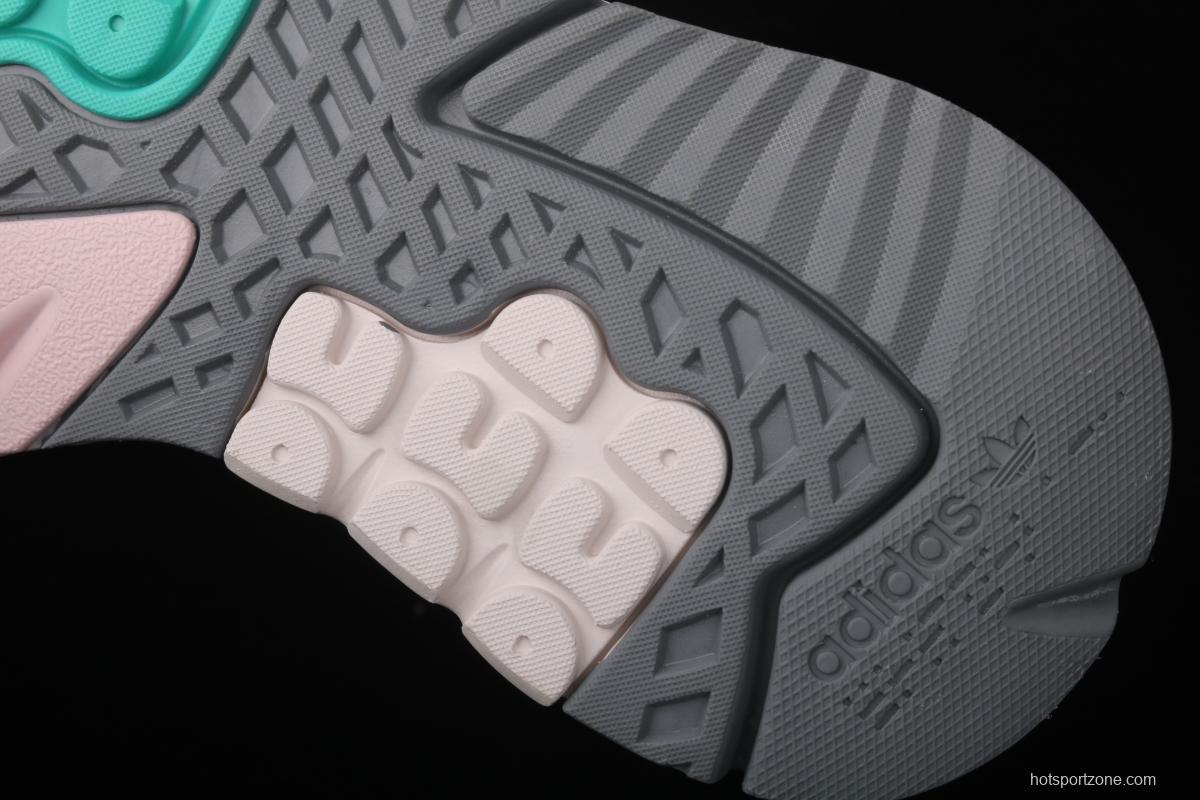Adidas Nite Jogger 2019 Boost EF8721 3M reflective vintage running shoes