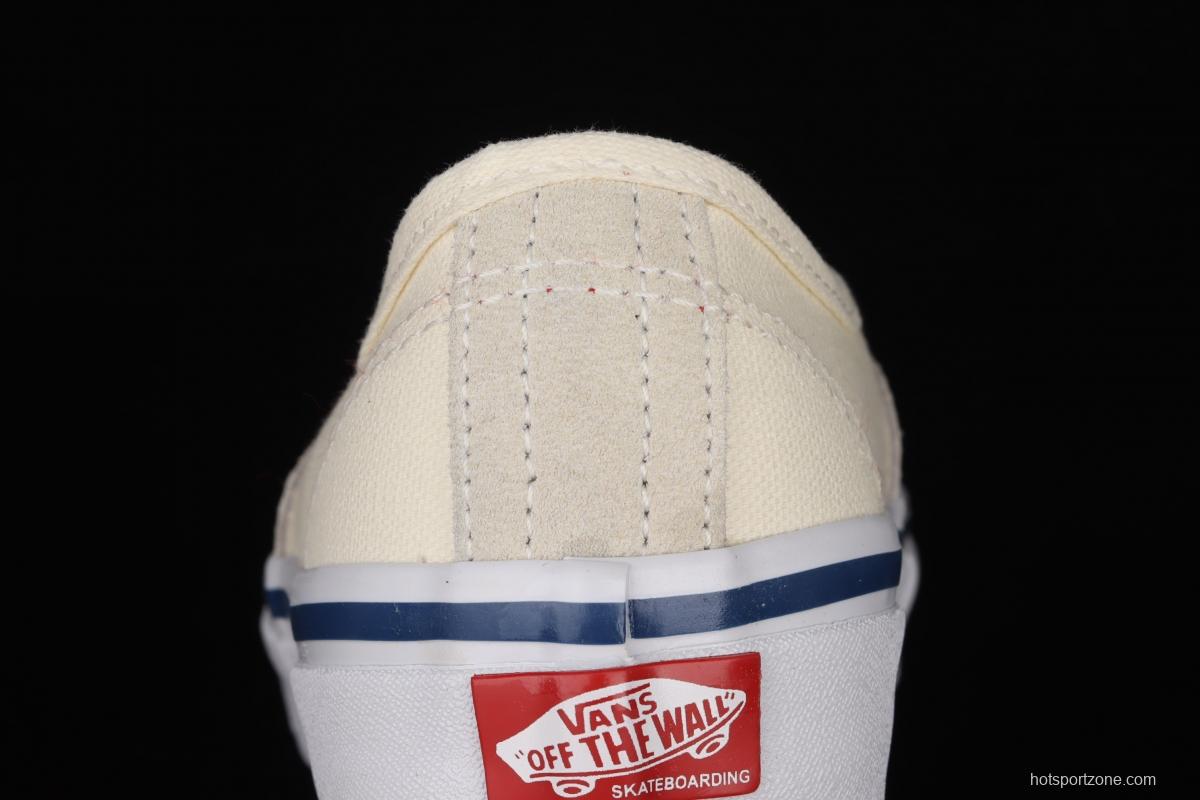 Vans Skate Authentic Pro series rice-white low-top casual board shoes VN0A5FC8OFW