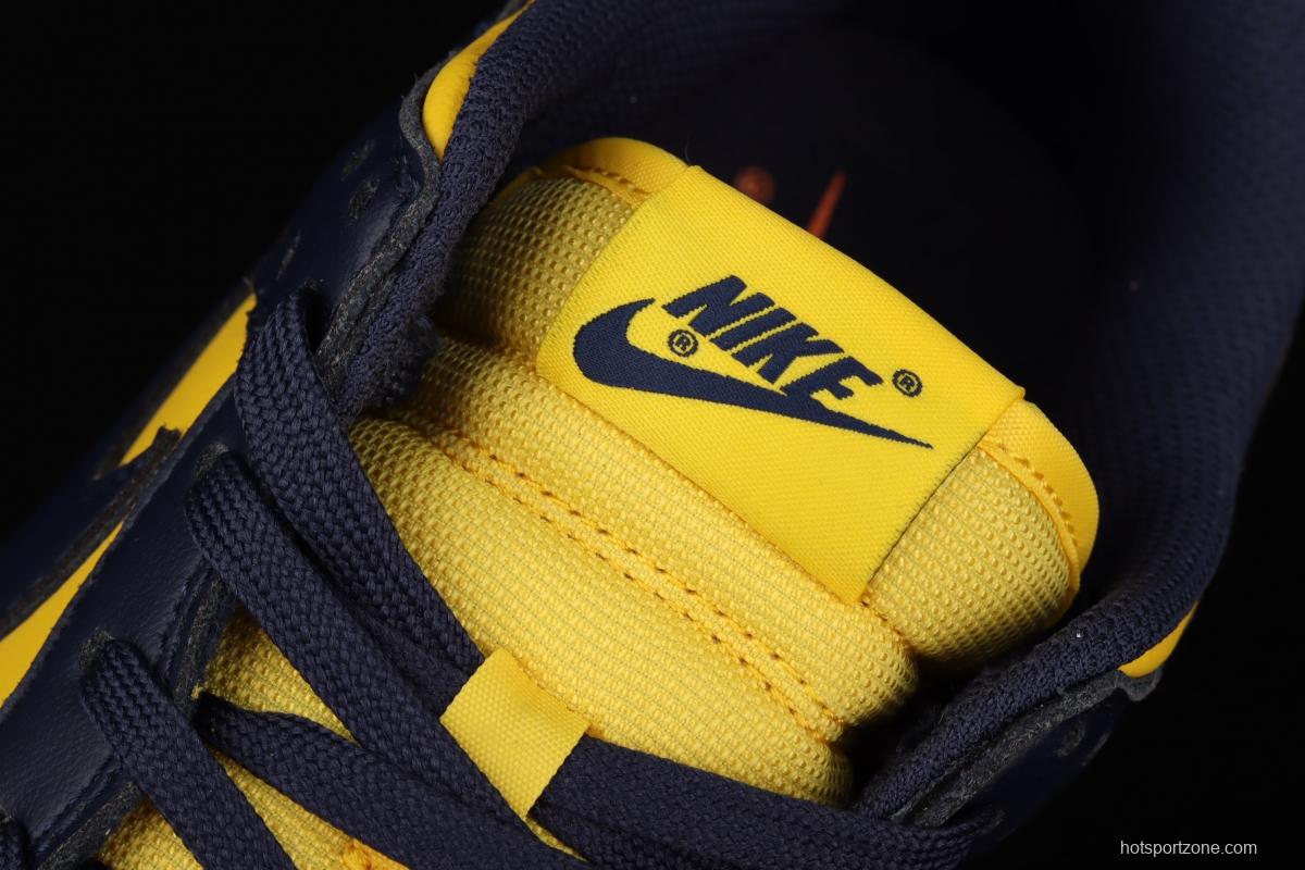 NIKE SB DUNK Low Michigan Michigan color buckle broken backboard fashion casual board shoes DD1391-700