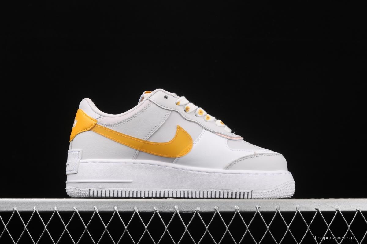 NIKE Air Force 1 ShAdidasow light weight heightened low-top 100-board shoes CQ9503-001