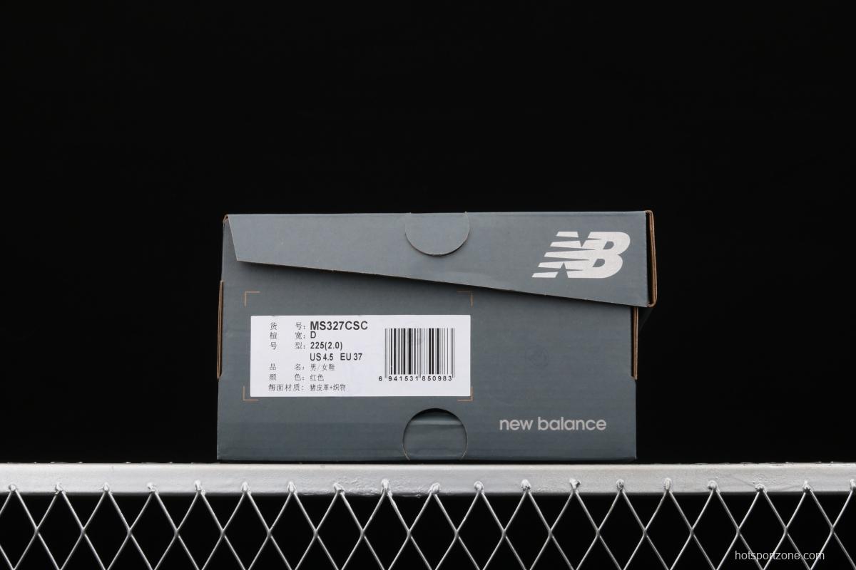 New Balance MS327 series retro leisure sports jogging shoes MS327CSC
