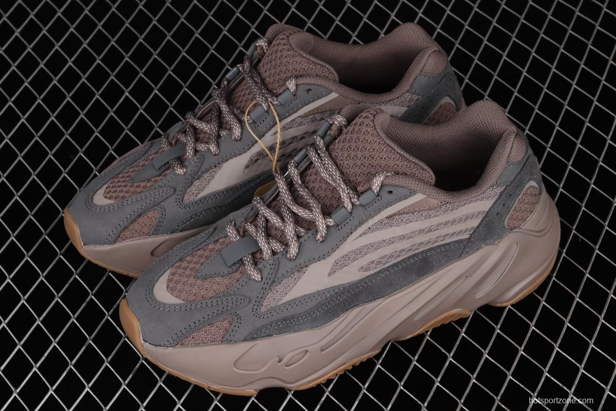 Adidas Yeezy Boost 700 Enflame Amber GZ0724 coconut 700black gray coconut 3M reflective running shoes BASF popcorn outsole