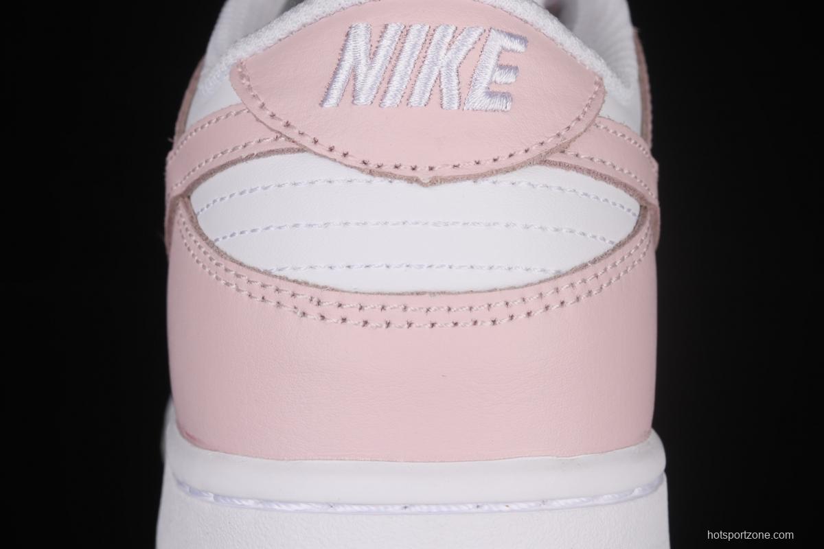 NIKE SB DUNK Low Move To Zero soft powder color SB buckle rebound fashion leisure board shoes DD1873-100