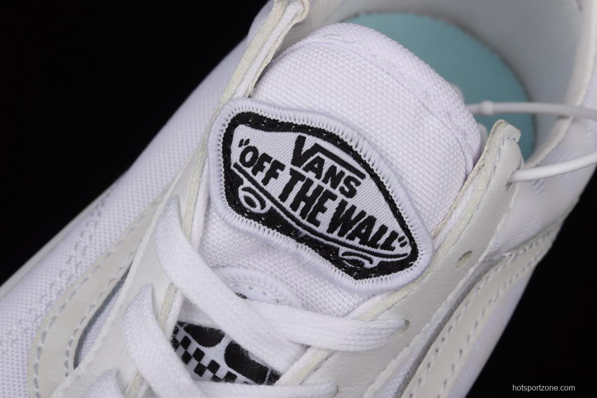Vans x Se Bilkes Style 36 joint white 3M reflective low-top casual board shoes VN0A54F64YS