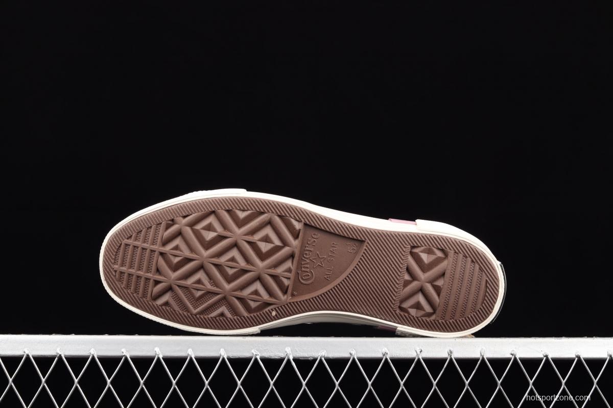Converse Chuck 70s Tangram splicing high-top casual board shoes 572444C