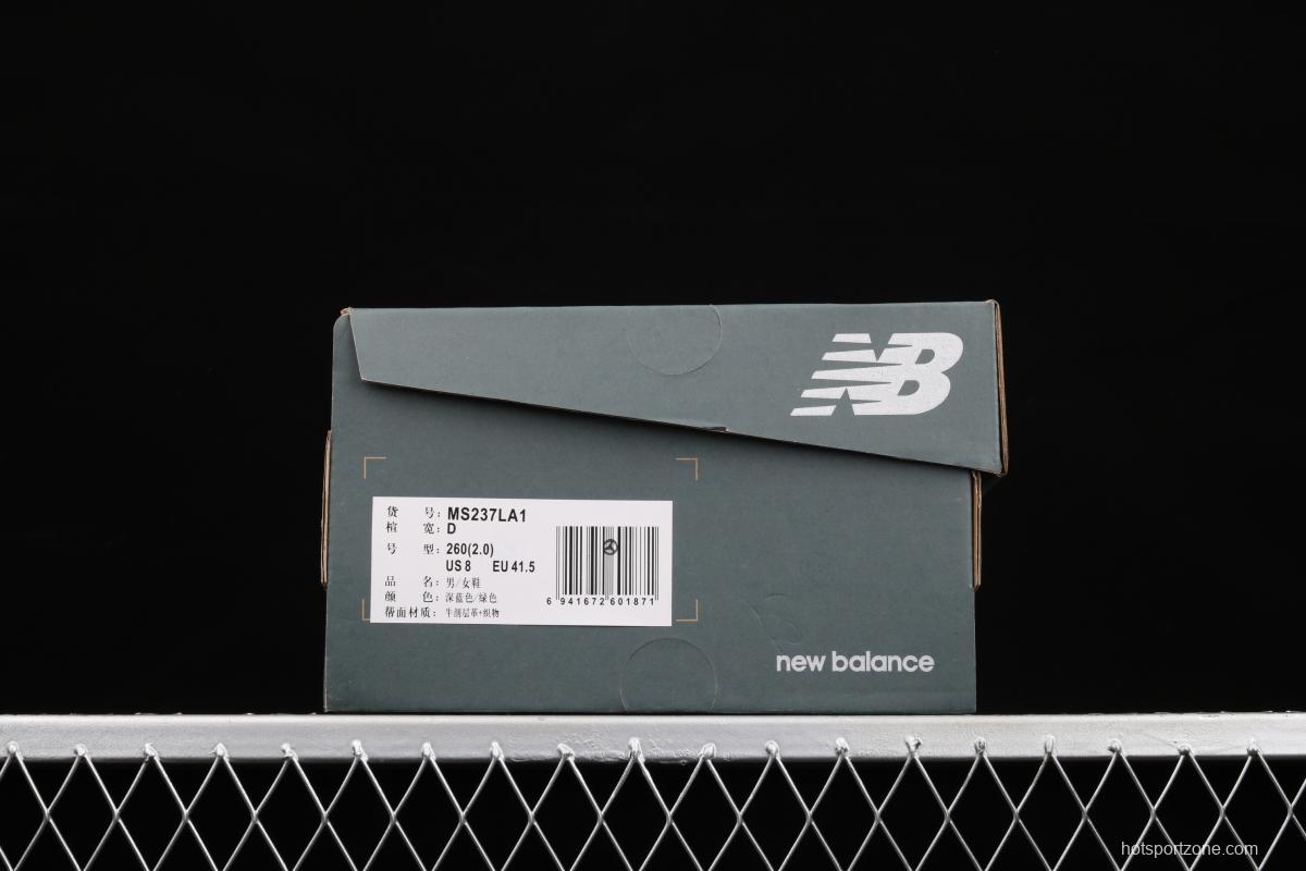 New Balance MS237 series retro leisure sports jogging shoes MS237LA1