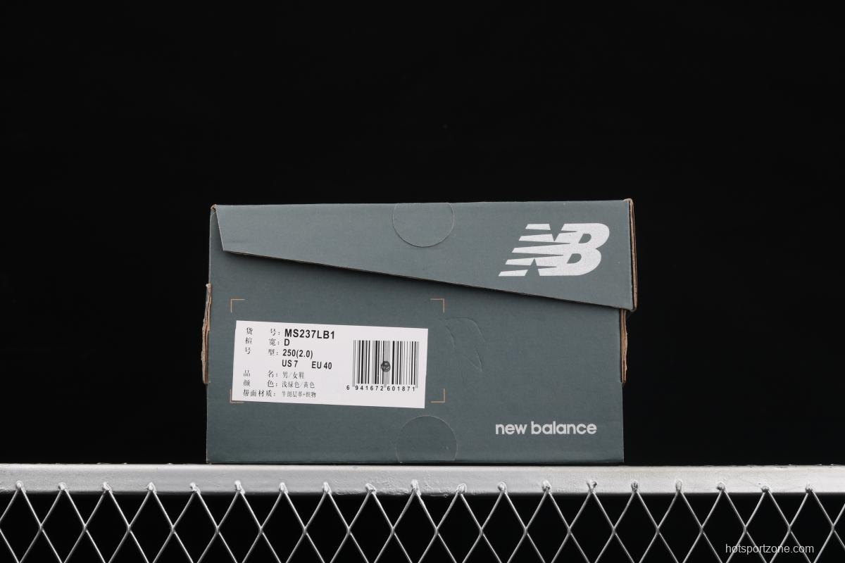New Balance MS237 series retro leisure sports jogging shoes MS237LB1
