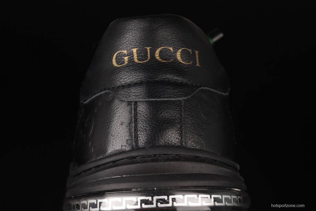 Gucci Screener GG High-Top Sneaker double G embossed leisure shoes series leisure board shoes 02JPO60166