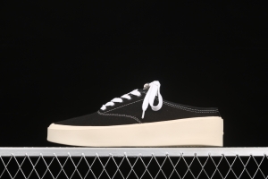 Fear Of God breathable canvas trend leisure half drag black and white color matching