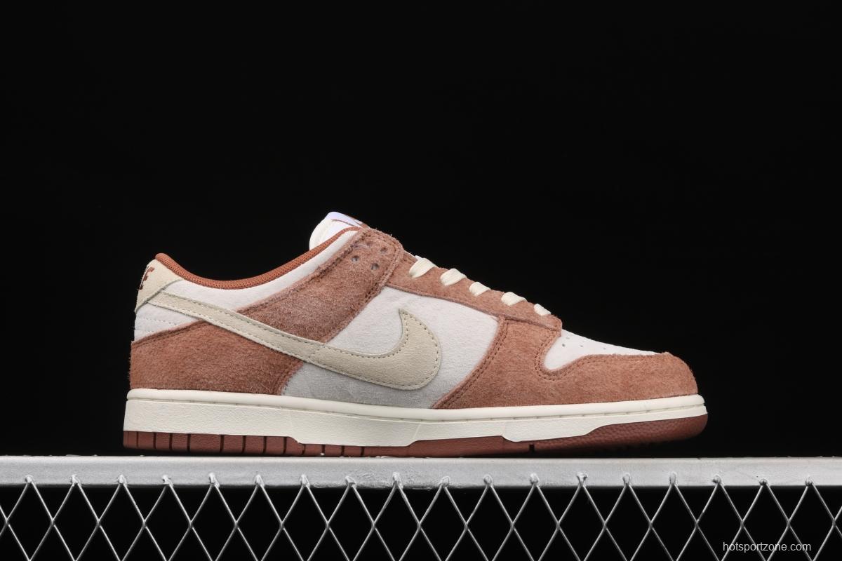 NIKE SB DUNK Low Prm milk brown SB buckle rebound fashion casual board shoes DD1390-100