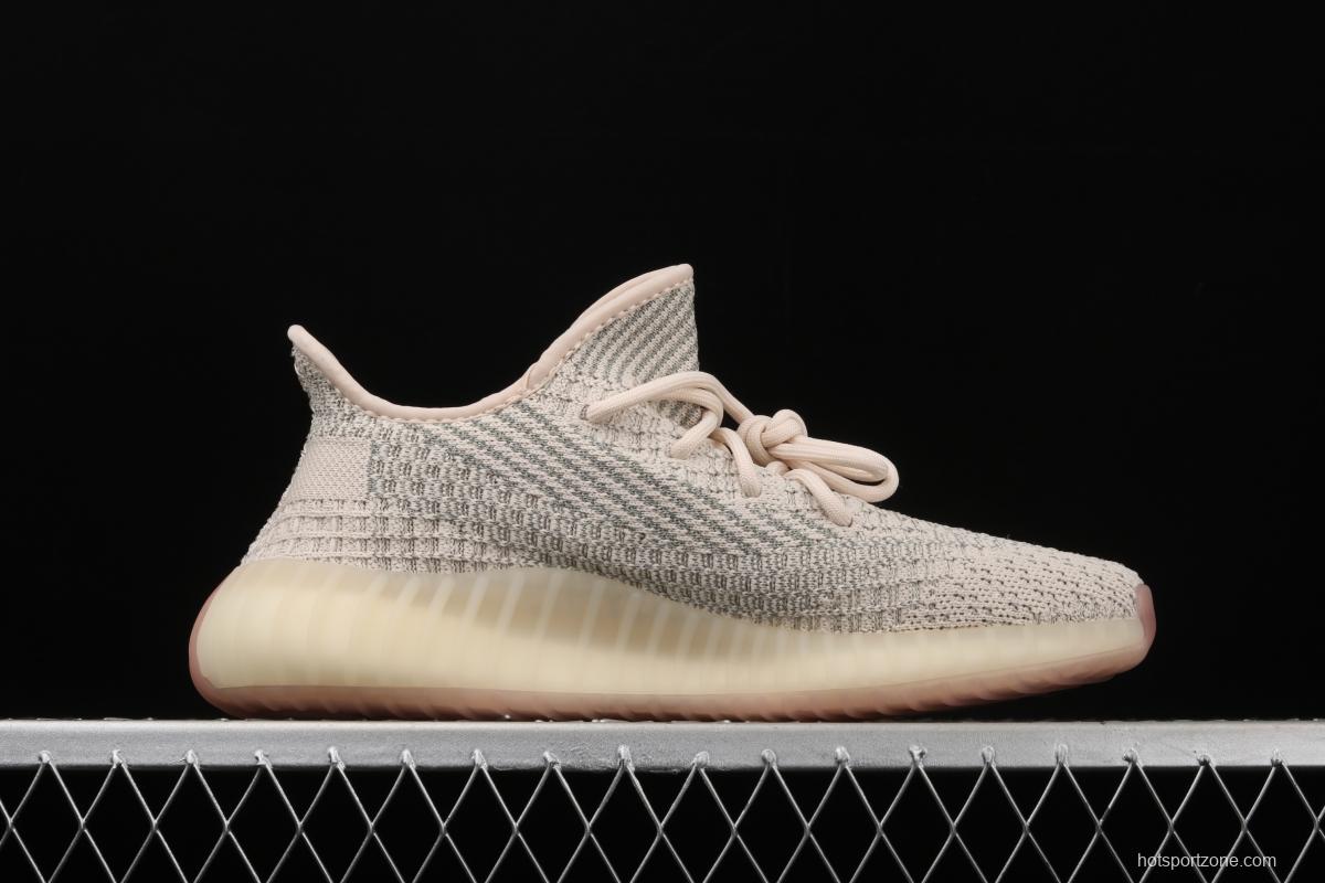 Adidas Yeezy Boost Basf 350 V2 FW5318 Darth Coconut 350 second generation hollowed-out swan white sky star color BASF Boost original