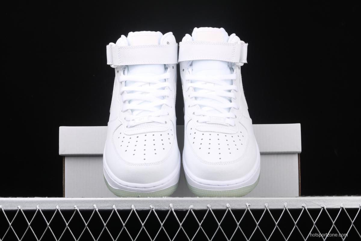 NIKE Air Force 11607 ESS Night Light sole 3M reflective Zhongbang Leisure Board shoes AO2133-101