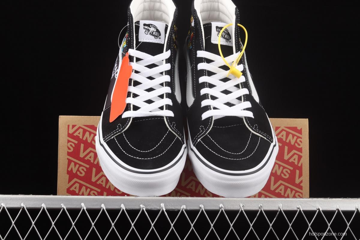 Vans Sk8-Hi lightweight lace-up series high-top casual board shoes VN0A5HXV936