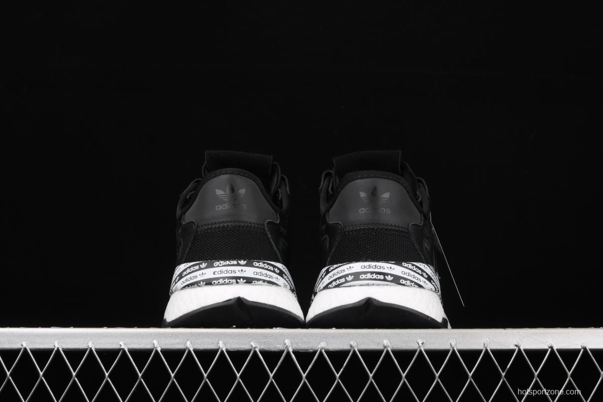 Adidas Nite Jogger 2019 Boost FV4567 3M reflective vintage running shoes