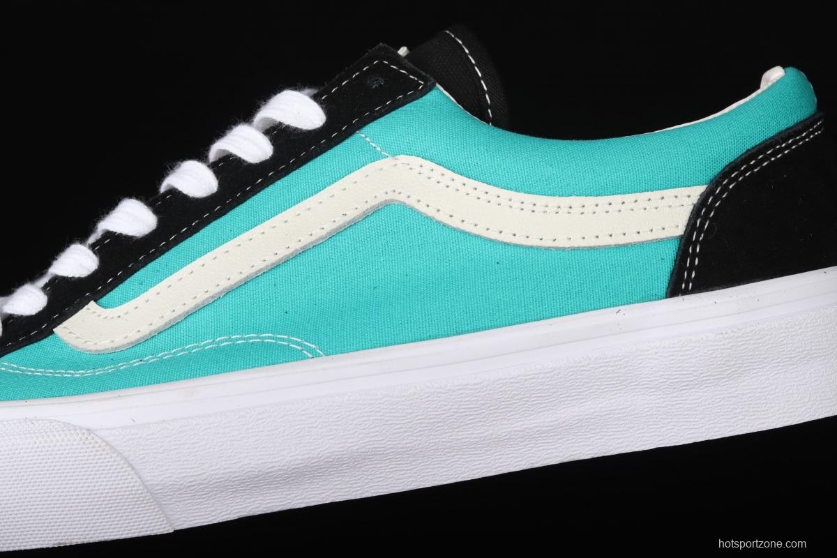 Vans Old Skool PEACEMINUSONE small head candy green low top casual board shoes VN0A3WKT4FV