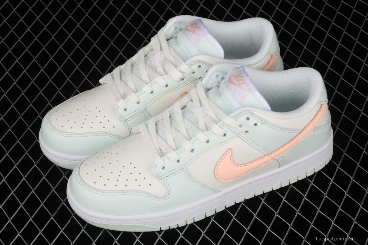 NIKE SB DUNK Low dunk series peppermint green color matching low-side leisure sports skateboard shoes DD1503-104