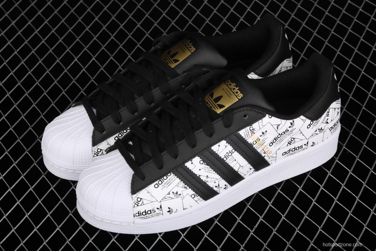 Adidasidas Originals Superstar FV2819 shells are covered with logo classic sneakers.