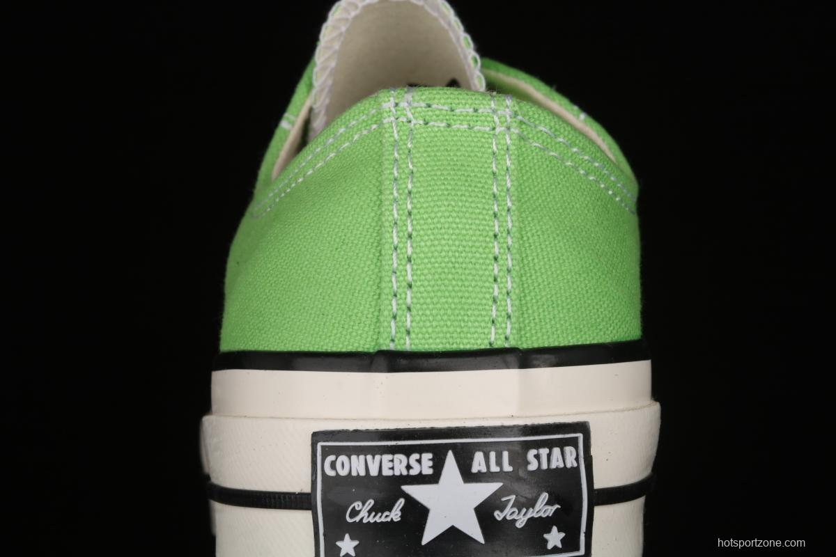 Converse Chuck 70s spring new color lemon green color low-top casual board shoes 171956C