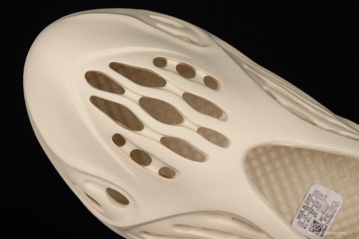 Adidas Yeezy Foam Runner Ararat FY4567 integrated injection molding coconut hole shoes desert ash